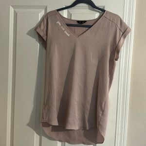 Dusty pink blouse t shirt